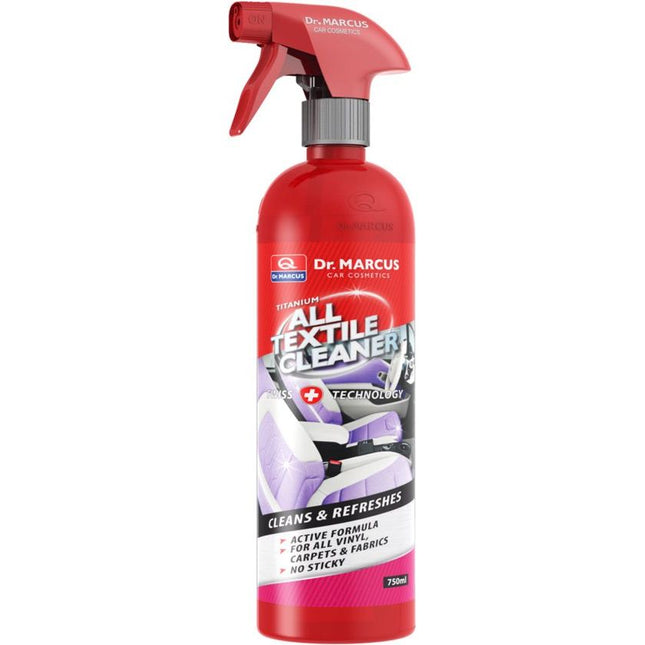 Dr. Marcus Titanium Line All Textile Cleaner - Textielreiniger - Bekledingsreiniger voor alle vinyl, tapijt en stoffen - 750 ml