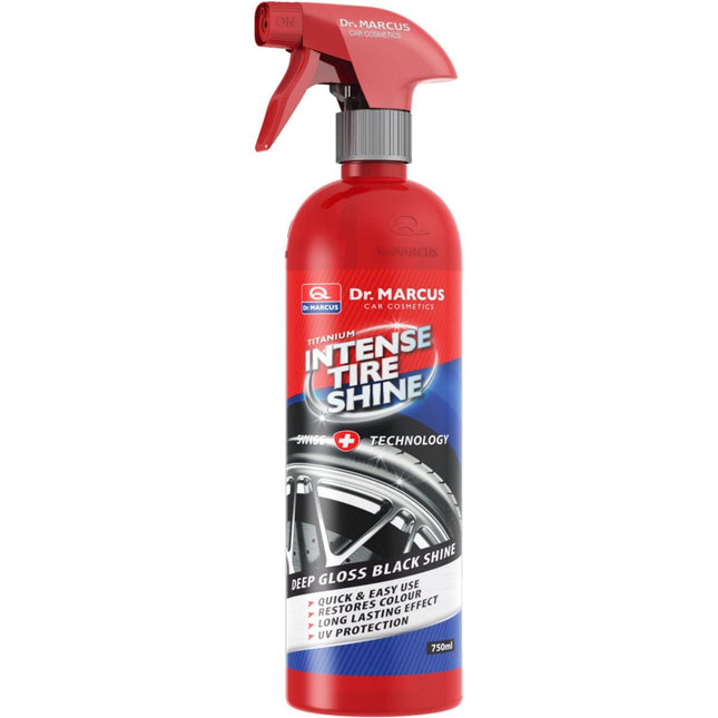 Dr. Marcus Titanium Intens Tire Shine - Voor Glanzende Banden - Bandenzwart - 750 ml