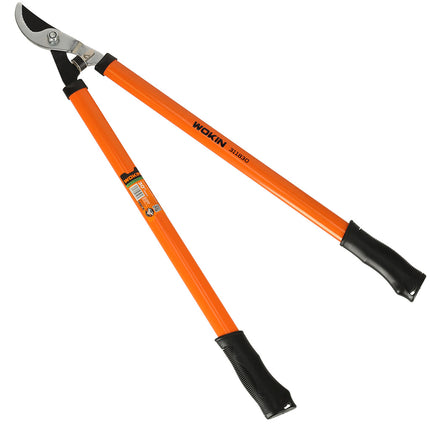 Wokin 311830 Takkenschaar Max Knipdiameter 42mm - Totale Lengte 75cm - Ergonomische Handgrepen - Oranje