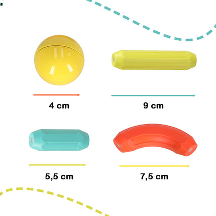 36 Delige Magnetische Staafjes Bouwset - Constructiespeelgoed - STEM Speelgoed - Montessori Speelgoed - Magnetische Bouwblokken - Educatief Speelgoed - Vanaf 3 Jaar