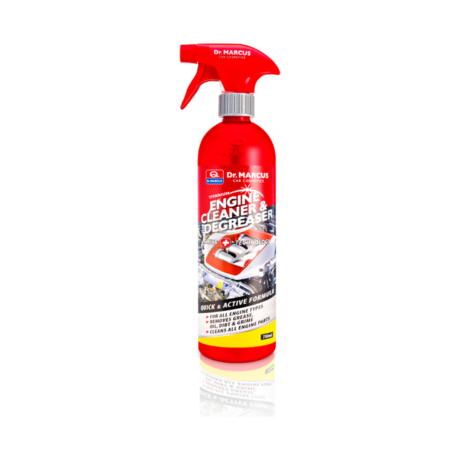 Dr. Marcus Titanium Line Engine Cleaner & Degreaser 750 ml - Motorreiniger en ontvetter