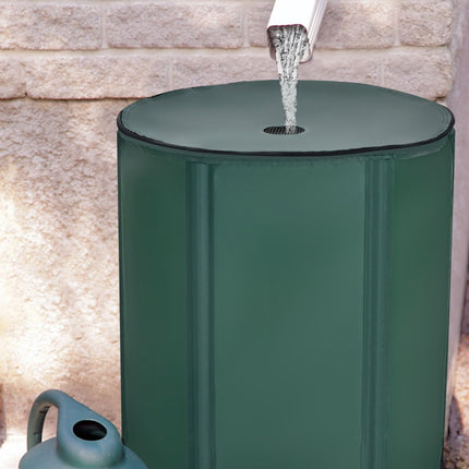 Trendmix 200 L Opvouwbare Regenwatertank/ Regenton - PVC met Aftapkraan en Filter  - Groen