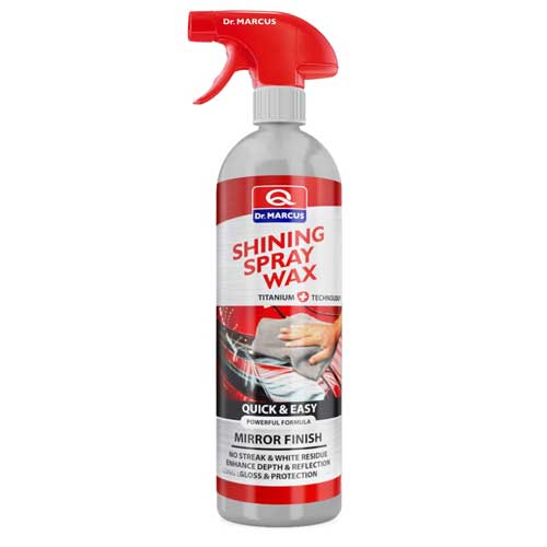 Dr. Marcus Titanium Line Shining Spray Wax 750 ml - Geschikt voor alle soorten lak