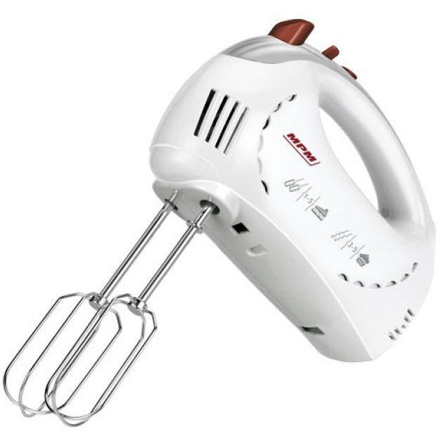 MPM handmixer met turbo functie 300W MMR-15 wit