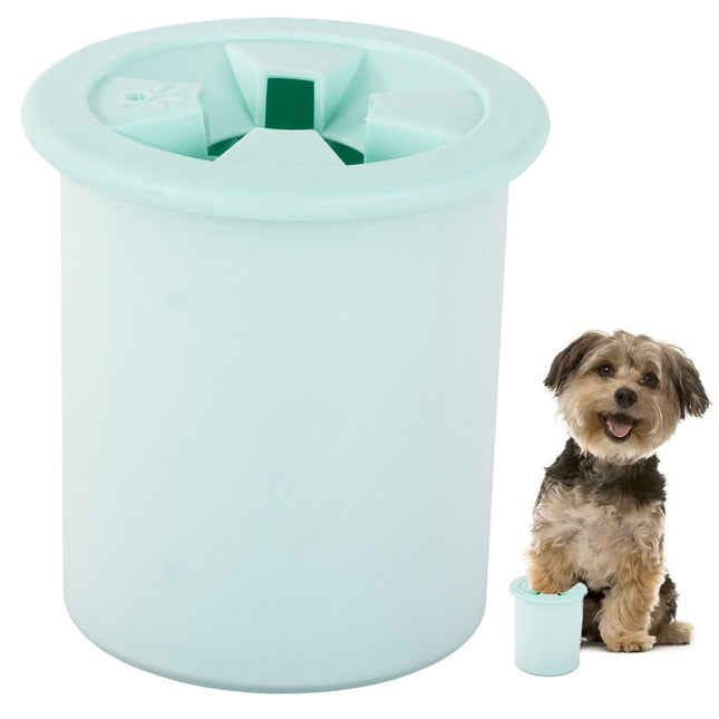 Huisdierpoot reiniger maat S - Silicone borstels - Verzorging Hond - Honden Wassen -  katten poten - Assorti