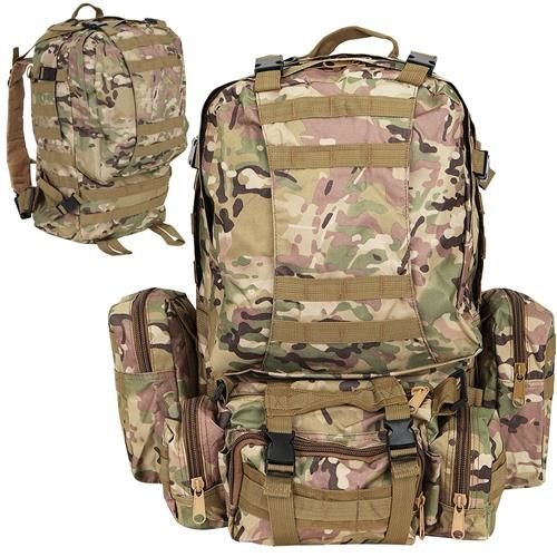 Waterdichte militaire buitensport rugzak met camouflage 48,5L