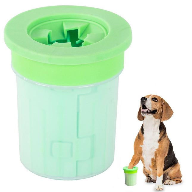 Huisdierpoot reiniger maat M - Silicone borstels - Verzorging Hond - Honden Wassen - katten poten - Assorti