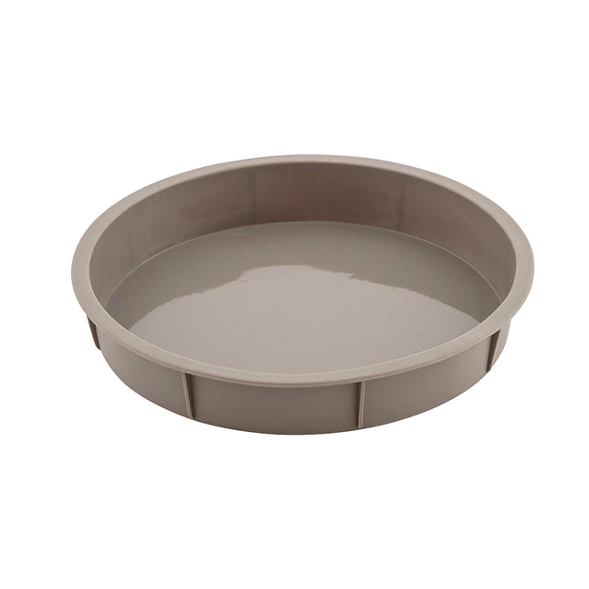 Florina ronde siliconen cakevorm 25cm taupe