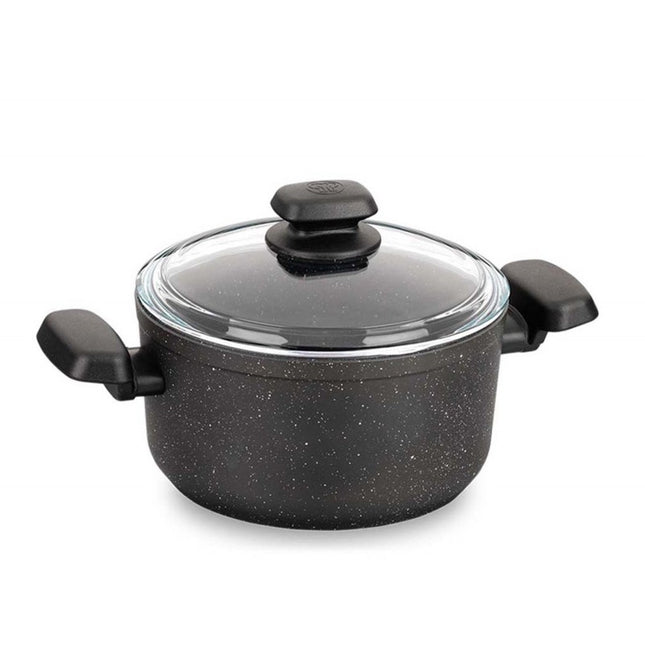 Korkmaz Ornella aluminium braadpan 20 cm 3L met 5-laagse anti-aanbaklaag