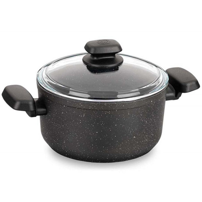 Korkmaz Ornella aluminium braadpan 28 cm 8L met 5-laagse anti-aanbaklaag