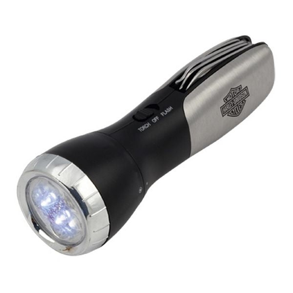 VSE multitool zaklamp LED zwart/grijs